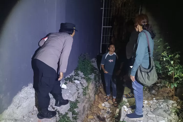 Penemuan Bayi di Perumahan Mojoroto Indah